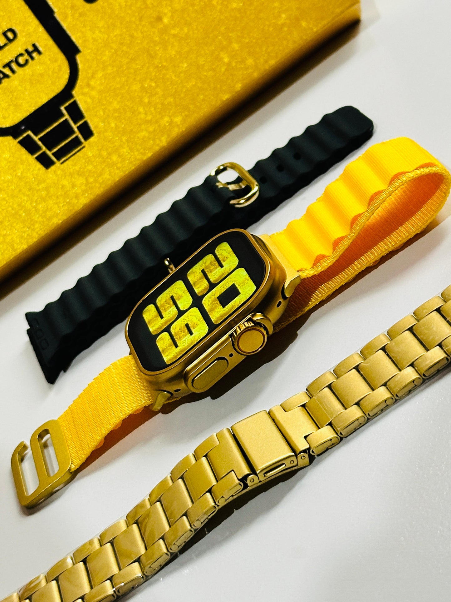 G9 Ultra Pro Smart Watch Golden Edition