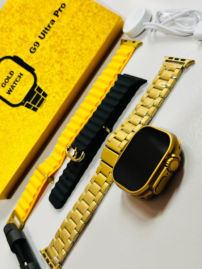 G9 Ultra Pro Smart Watch Golden Edition