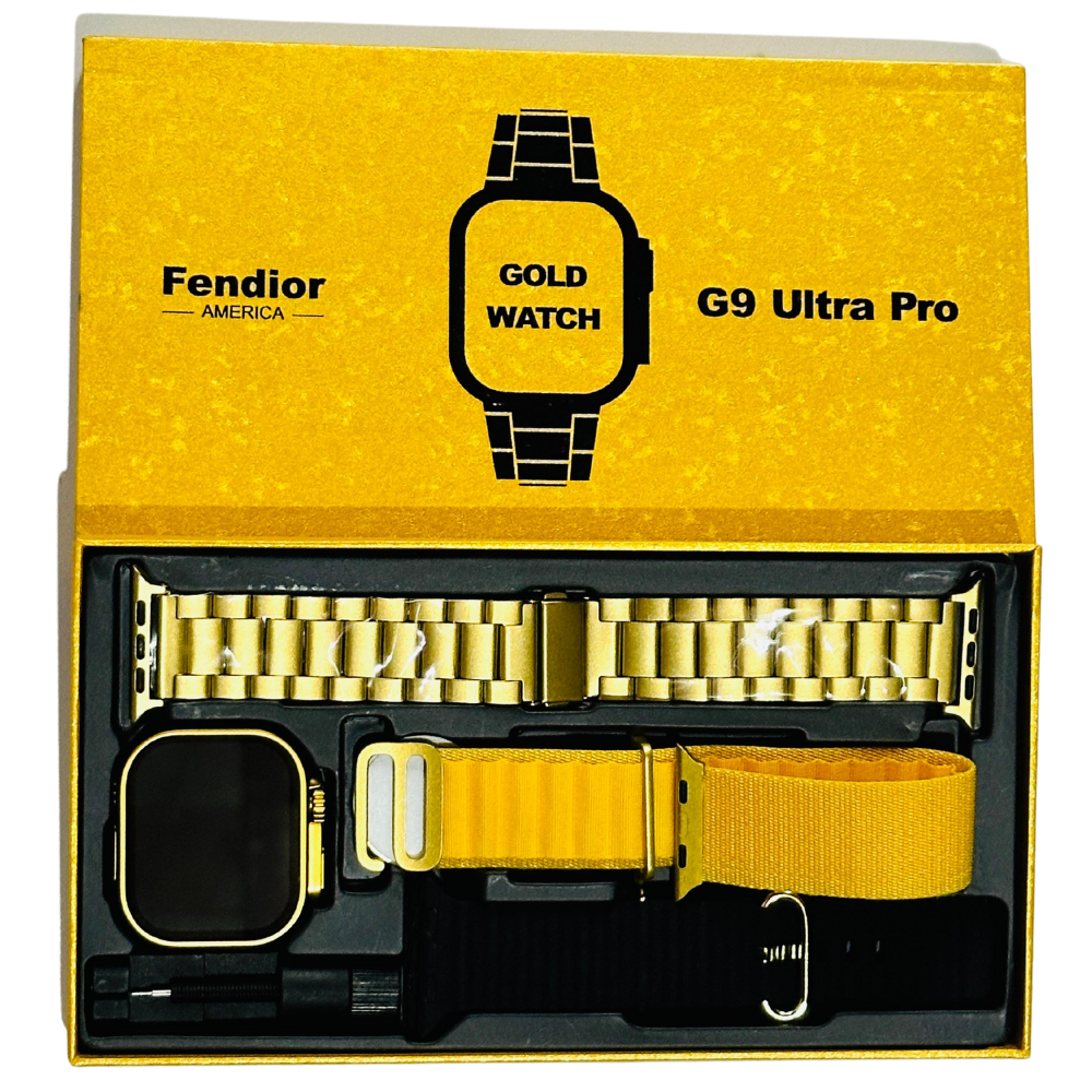 G9 Ultra Pro Smart Watch Golden Edition